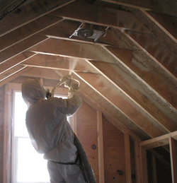 Pasadena CA attic spray foam insulation